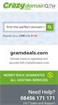 Mobile Screenshot of gramdeals.com